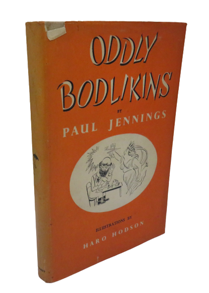Oddly Bodlikins By Paul Jennings Illustrations By Haro Hodson 1953 book front cover