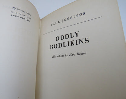 Oddly Bodlikins By Paul Jennings Illustrations By Haro Hodson 1953 book image 3
