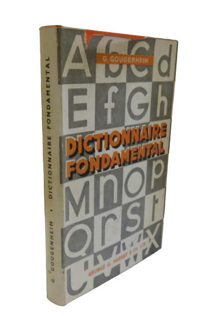 Dictionnaire Fondamental De La Langue Francasie 1958 book front cover