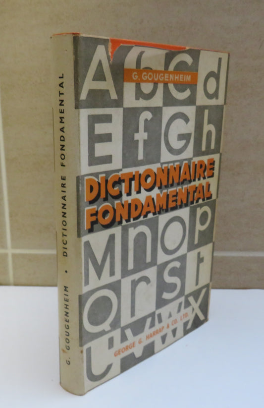 Dictionnaire Fondamental De La Langue Francasie 1958