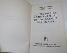 Load image into Gallery viewer, Dictionnaire Fondamental De La Langue Francasie 1958
