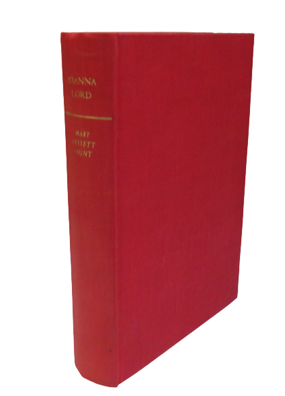 Joanna Lord By Mary Fassett Hunt 1957 book front cover