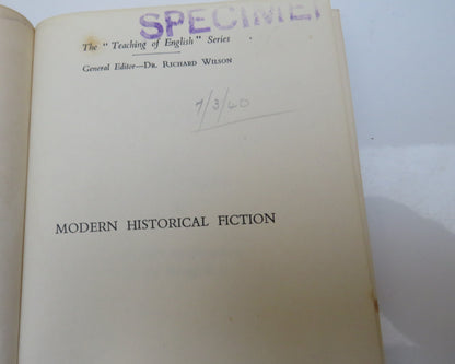 An Anthology Of Modern Historical Fiction Edited By F.J. Tickner 1939 book image 3