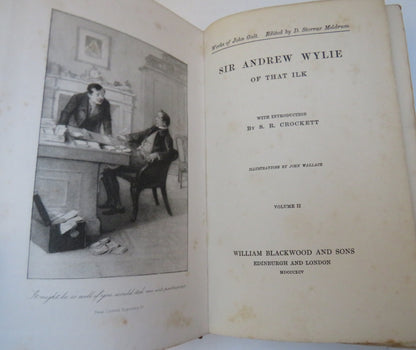 Sir Andrew Wylie Of That Ilk Works Of John Galt Volume II 1895 book image 3
