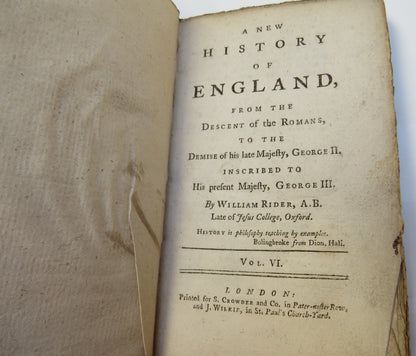 A New History Of England From The Descent Of The Romans To The Demise Of His Late Majesty George II book image 6
