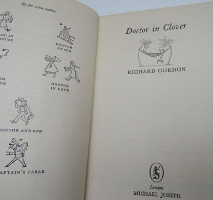 Doctor In Clover By Richard Gordon 1960 First Edition book image 4