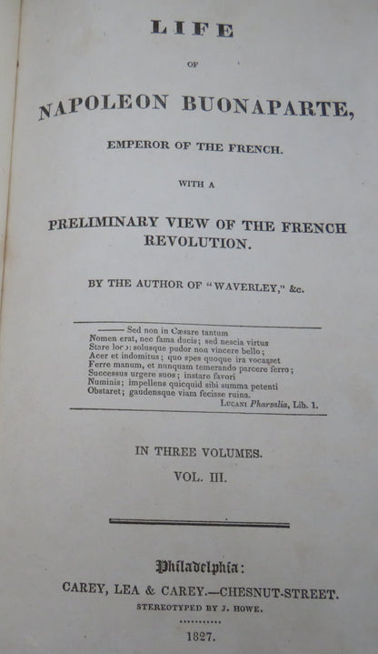 The Life Of Napoleon Buonaparte Emperor Of The French With A Preliminary View Of The French Revoluti book image 4