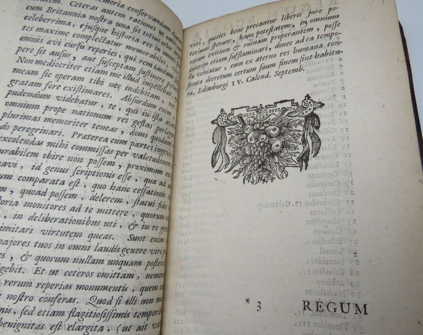 Rerum Scoticarum Historia Auctore Georgio Buchanano Scoto Ad Jacobum VI Scotorum Regem - 1668 - Antique Scottish Book