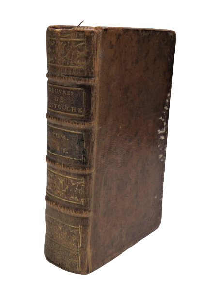 Oeuvres De Monsieur Destouches De L'Academie Fancoise Nouvelle Edition Volume II 1755 Antique French book front cover