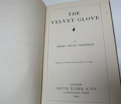 The Velvet Glove By Henry Seton Merriman 1909 book image 4