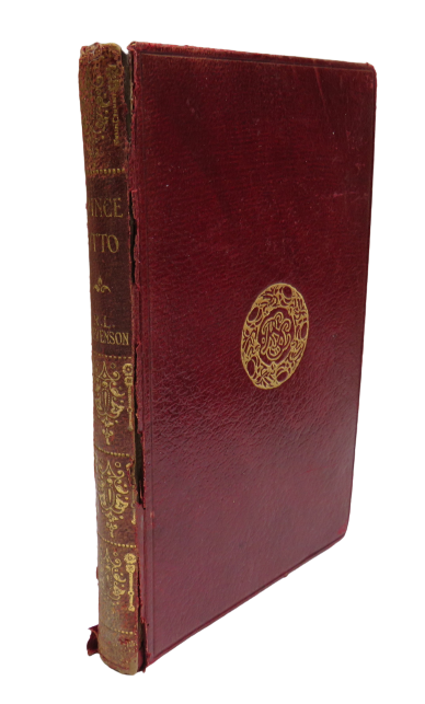 Prince Otto A Romance By Robert Louis Stevenson 1908 book front cover