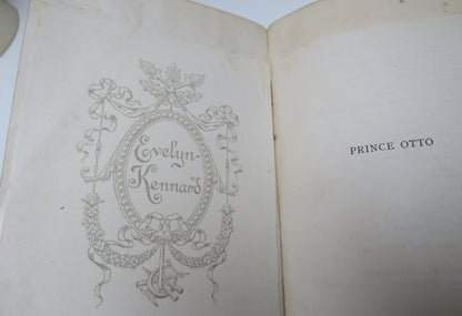 Prince Otto A Romance By Robert Louis Stevenson 1908 book image 5