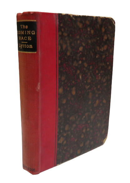 The Coming Race By Edward Lord Lytton 1886 book front cover