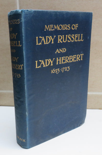 Memoirs Of Lady Russell And Lady Herbert 1623-1723 By Lady Stephney 1898 book image 2