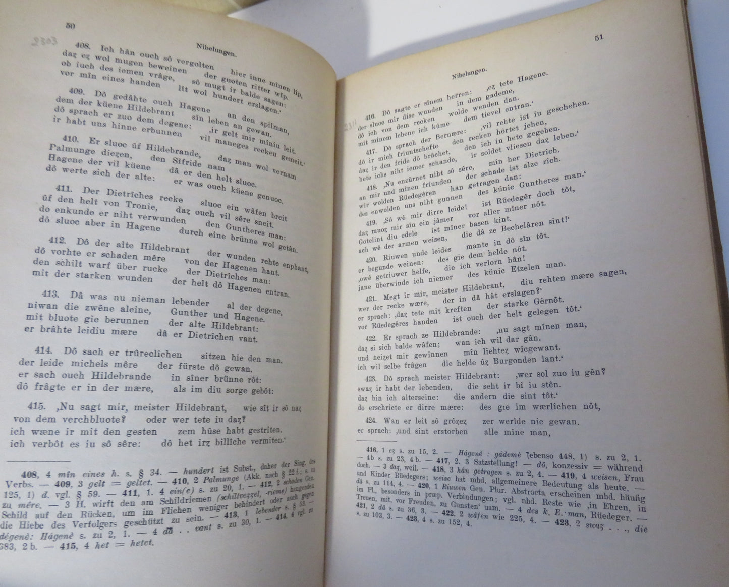Mittelhochdeutsches Lesebuch Mit Grammatik Und Worterbuch Von Dr Albert Bachmann 1949