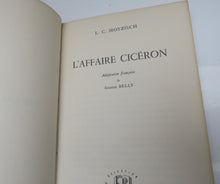 Load image into Gallery viewer, L&#39;Affaire Ciceron By L.C.Moyzisch 1950 Vintage French Book
