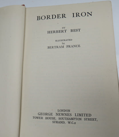 Border Iron By Herbert Best 1946 1st Edition book image 4