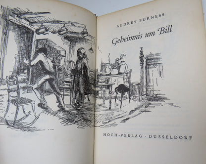 Geheimnis Um Bill By Audrey Furness 1964 German Book book image 4