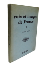 Load image into Gallery viewer, Voix Et Images De France Livre Du Maitre Vintage French Book 1962
