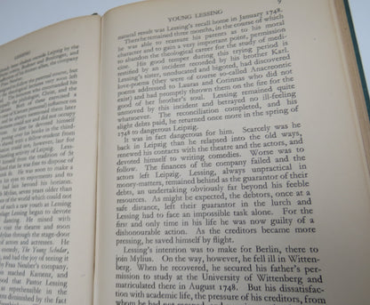 Lessing The Founder Of Modern German Literature By H.B. Garland 1937 1st Edition book image 5