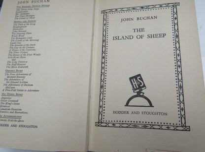 The Island Of The Sheep By John Buchan 1942 book image 3