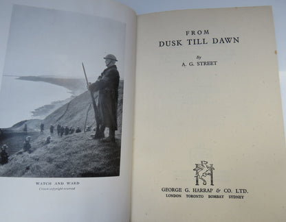 From Dust Till Dawn By A.G. Street 1943 book image 3