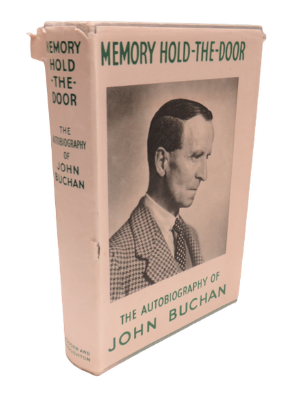 Memory Hold-The-Door By John Buchan 1950 book front cover