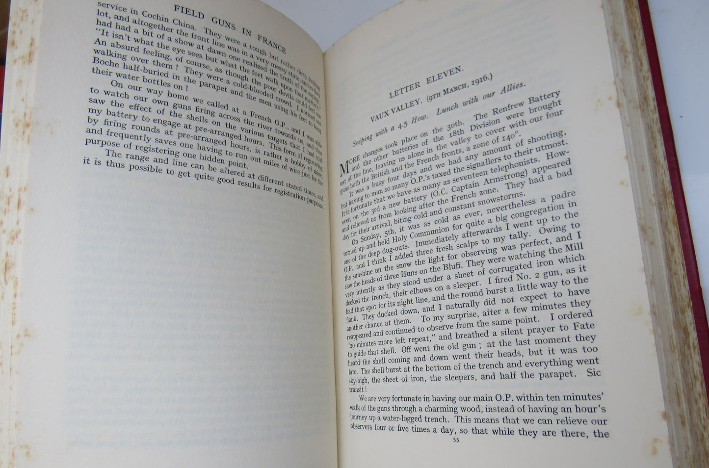 Field Guns In France By Lieut-Col Neil Fraser-Tytler
