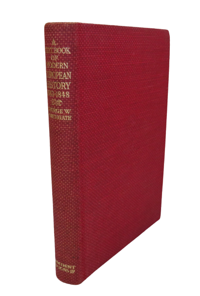 A Text Book Of Modern European History 1643-1848 By George W. Southgate B.A book front cover