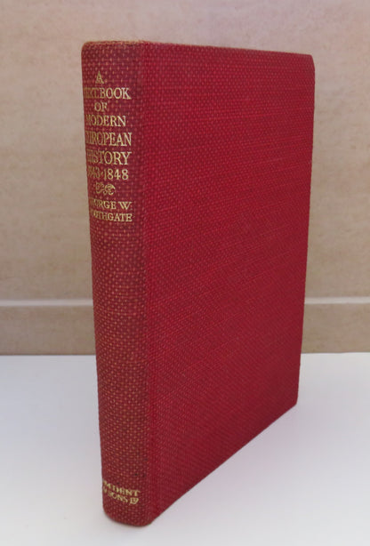 A Text Book Of Modern European History 1643-1848 By George W. Southgate B.A book image 2