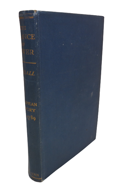 The Balance Of Power 1715-1789 By Arthur Hassall Period VI 1947 book front cover