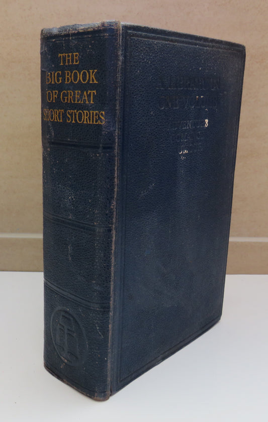 The Big Book Of Great Short Stories Edited By H. Douglas Thomas and C.Clark Ramsay 1935 1st Edition