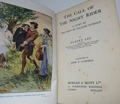 The Call Of The Night Rider A Story Of The Days Of William Tyndale By Albert Lee book image 4