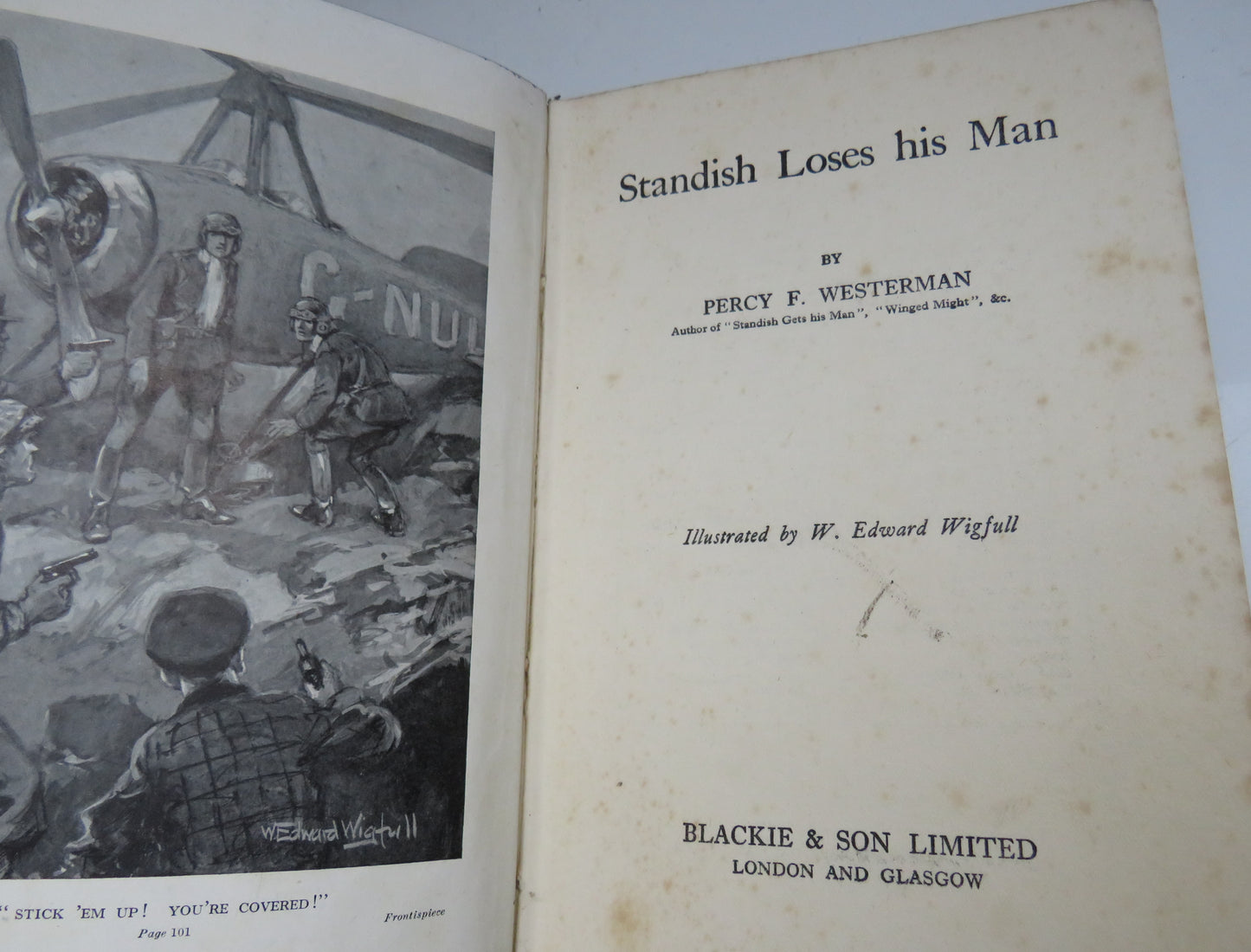 Standish Loses His Man By Percy F. Westerman