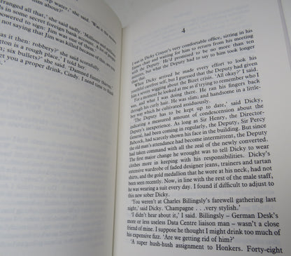Spy Hook By Len Deighton 1988 book image 4