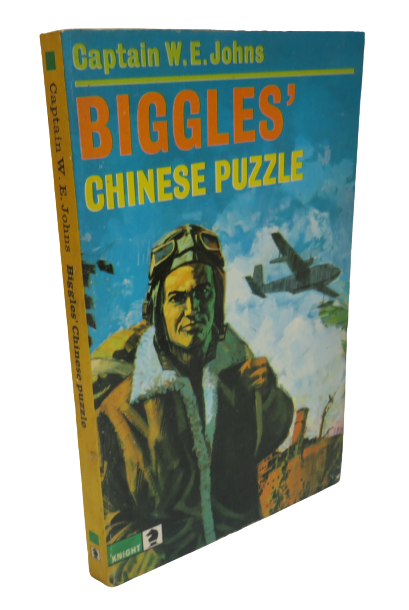 Bigglies' Chinese Puzzle By Captain W.E. Johns 1970 book front cover