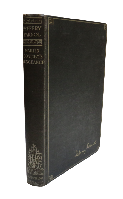 Martin Conisby's Vengeance By Jeffery Farnol book front cover