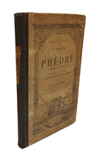 Load image into Gallery viewer, Phedre Tragedie En Cinq Actes By J.Racine Antique French Book
