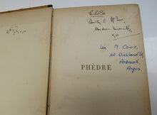 Load image into Gallery viewer, Phedre Tragedie En Cinq Actes By J.Racine Antique French Book
