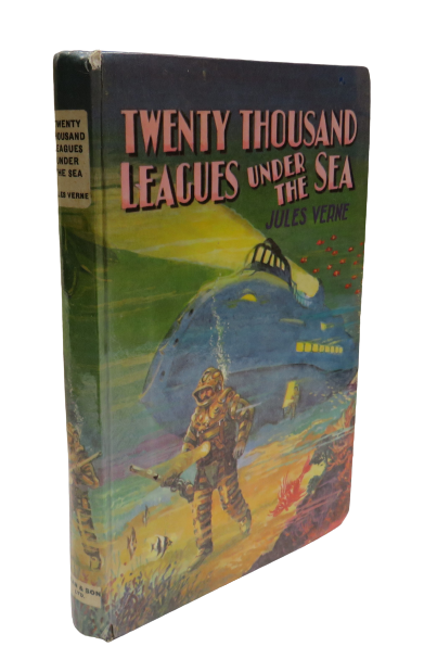Twenty Thousand Leagues Under The Sea By Jules Verne book front cover