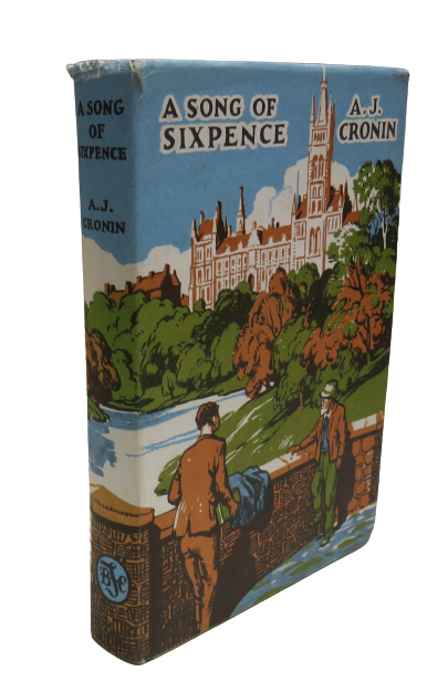 A Song Of Sixpence By A.J Cronin 1965 book front cover