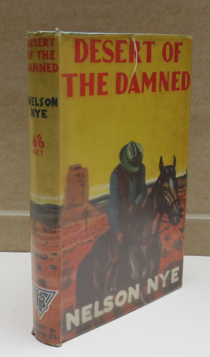 Desert Of The Damned By Nelson Nye 1953 book image 2