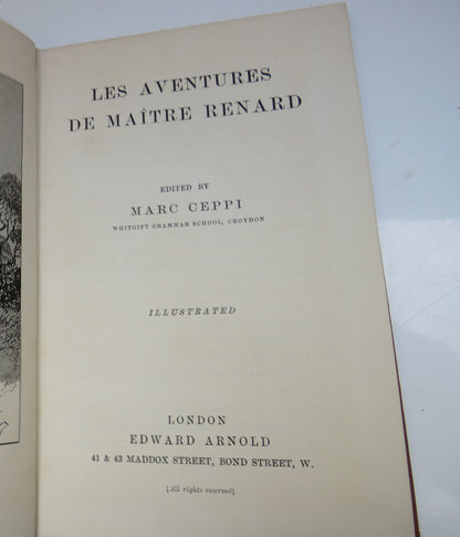 Les Adventures De Maitre Renard Edited By Marc Ceppi book image 4