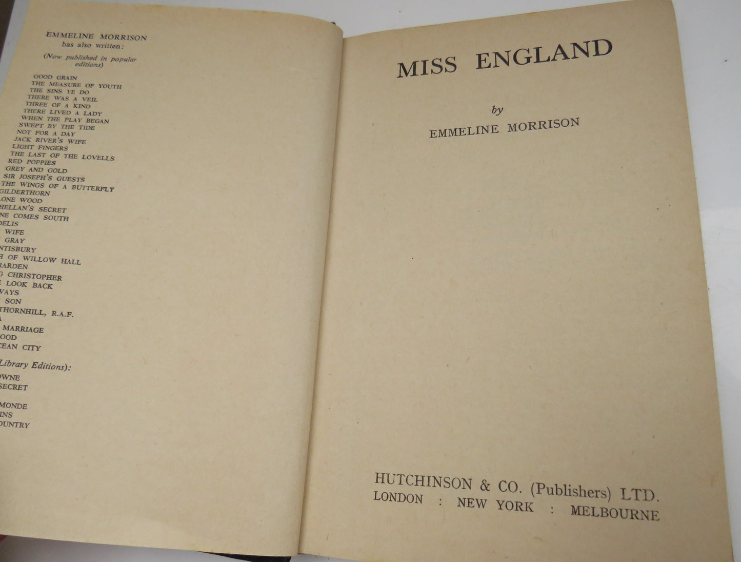 Miss England By Emmeline Morrison