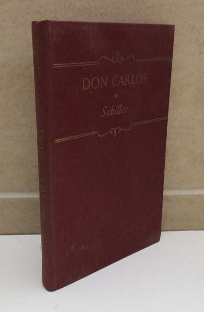 Don Carlos Infant Von Spanien By Schiller 1949 book image 2