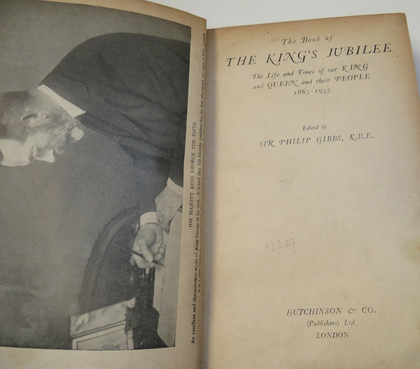 The Book Of The Kings Jubilee The Life and Times Of Our King and Queen and Their People 1865-1935