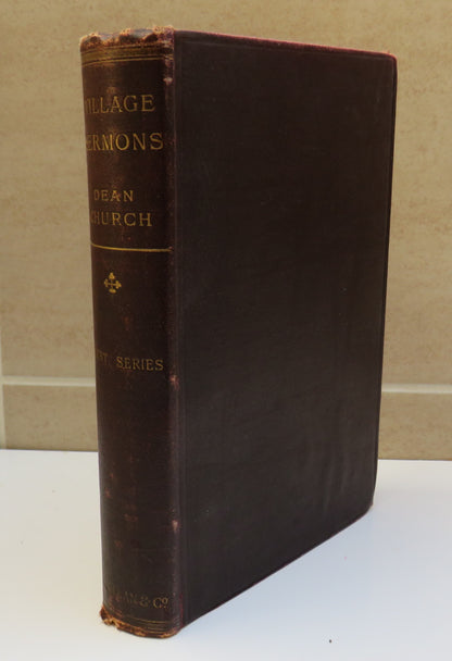 Village Sermons Preached At Whatley By The Late R.W. Church 1899 book image 2