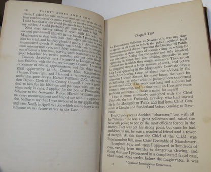 Thirty Acres and a Cow By David Ensor 1955 1st Edition book image 5