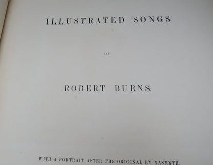 Illustrated Songs Of Robert Burns 1861 With A Portrait After The Original By Nasmyth book image 5