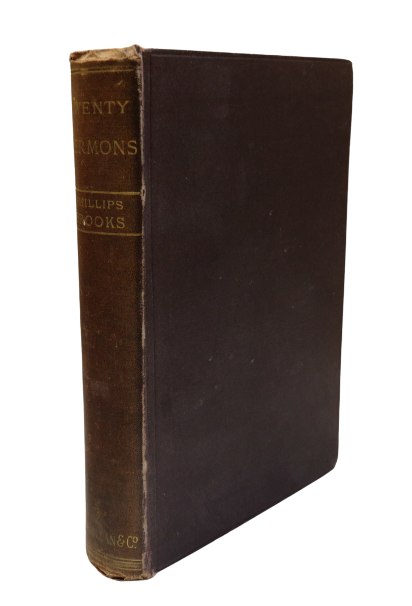 Twenty Sermons By Phillips Brooks 1887